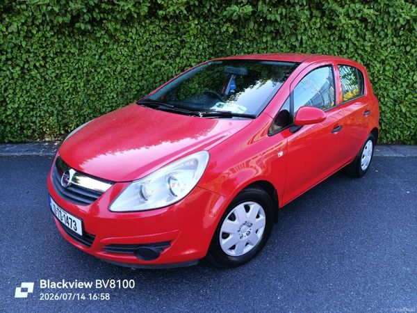 Opel Corsa Hatchback, Petrol, 2010, Red
