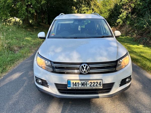 Volkswagen Tiguan SUV, Diesel, 2014, White