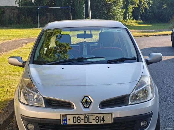 Renault Clio Hatchback, Petrol, 2008, Silver