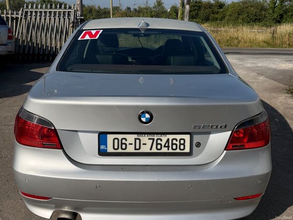 BMW 5-Series Saloon, Diesel, 2006, Silver