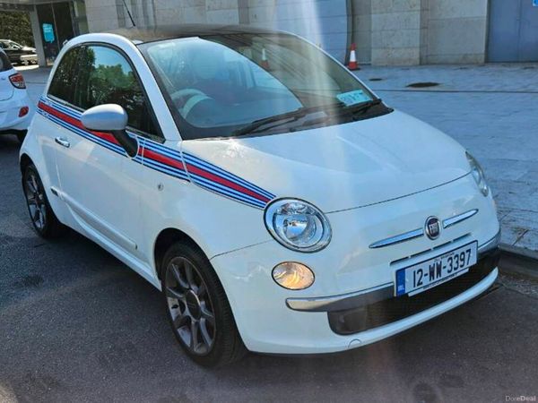 Fiat 500 Hatchback, Petrol, 2012, White