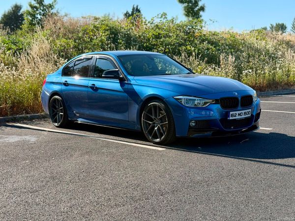 BMW 3-Series Saloon, Petrol Plug-in Hybrid, 2016, Blue