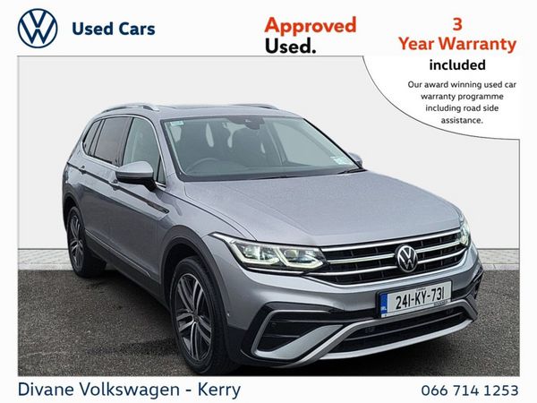 Volkswagen Tiguan Allspace SUV, Diesel, 2024, Silver