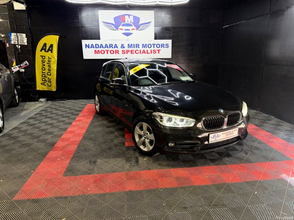 BMW 1-Series Hatchback, Diesel, 2017, Black