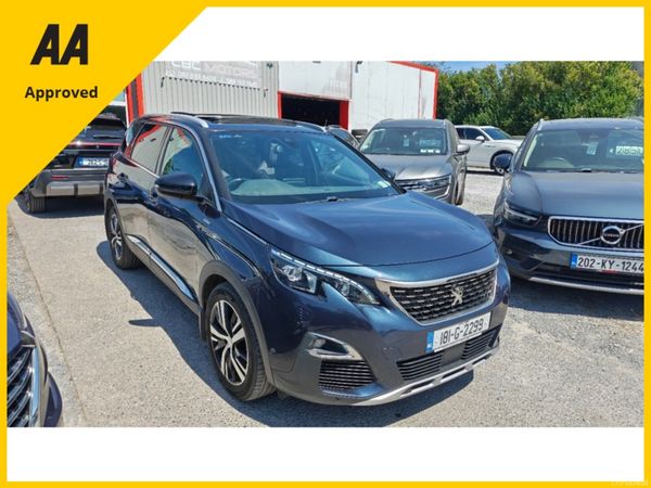 Peugeot 5008 MPV, Diesel, 2018, Blue