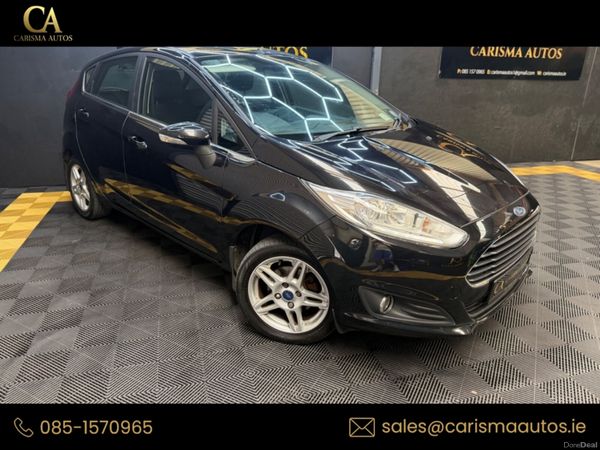 Ford Fiesta Hatchback, Petrol, 2014, Black