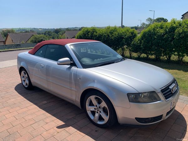 Audi A4 Convertible, Petrol, 2005, Silver