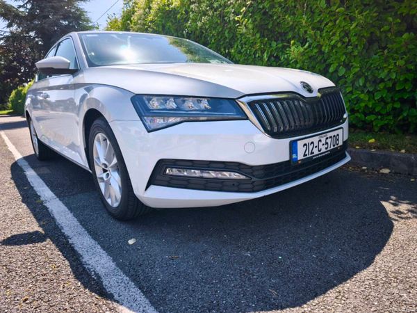 Skoda Superb Saloon, Diesel, 2021, White
