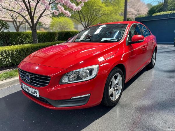 Volvo S60 Saloon, Diesel, 2015, Red
