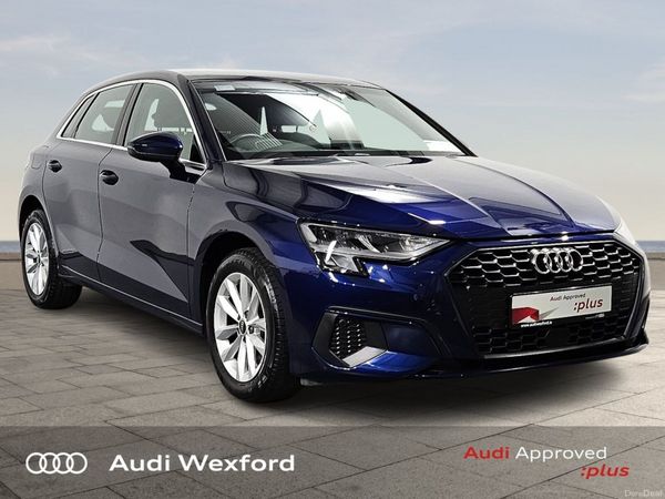 Audi A3 Hatchback, Petrol, 2022, Blue