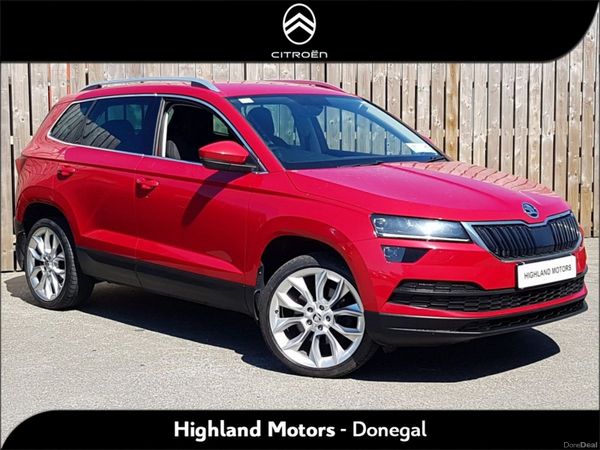 Skoda Karoq Estate, Diesel, 2021, Red