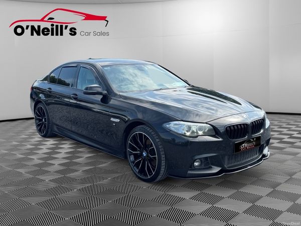 BMW 5-Series Saloon, Diesel, 2015, Black