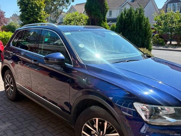 Volkswagen Tiguan SUV, Diesel, 2017, Blue