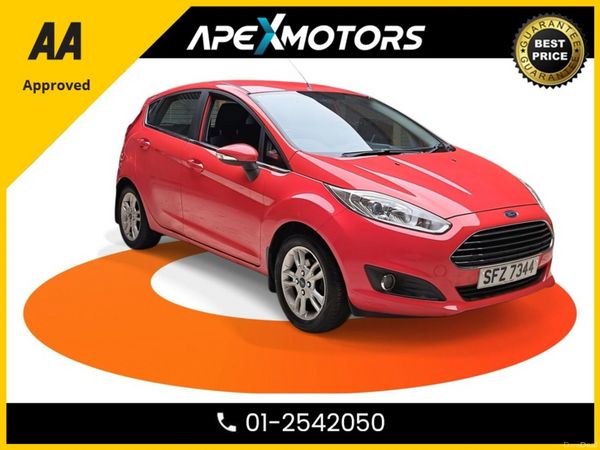 Ford Fiesta Hatchback, Petrol, 2014, Red