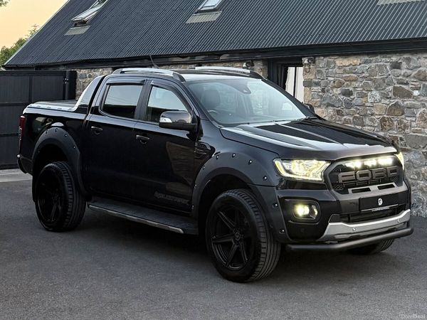 Ford Ranger Pick Up, Diesel, 2020, Black