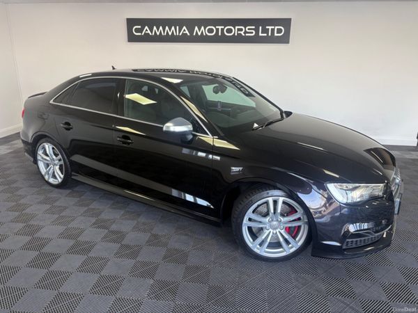 Audi S3 Saloon, Petrol, 2015, Black