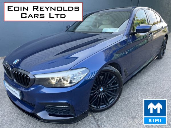 BMW 5-Series Saloon, Diesel, 2017, Blue
