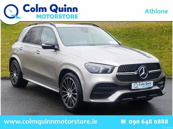 Mercedes-Benz GLE SUV, Diesel Plug-in Hybrid, 2022, Silver