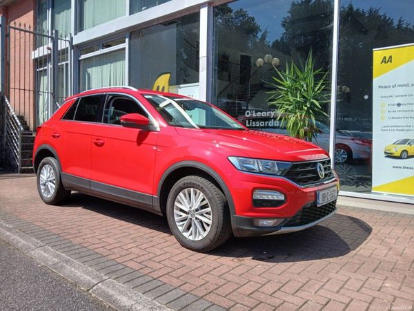 Volkswagen T-Roc SUV, Petrol, 2018, Red