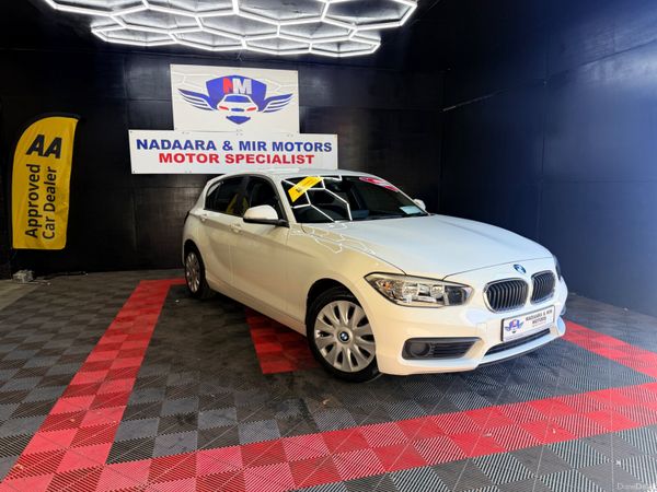 BMW 1-Series Hatchback, Petrol, 2016, White