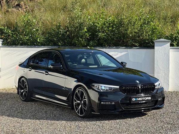 BMW 5-Series Saloon, Diesel, 2018, Black