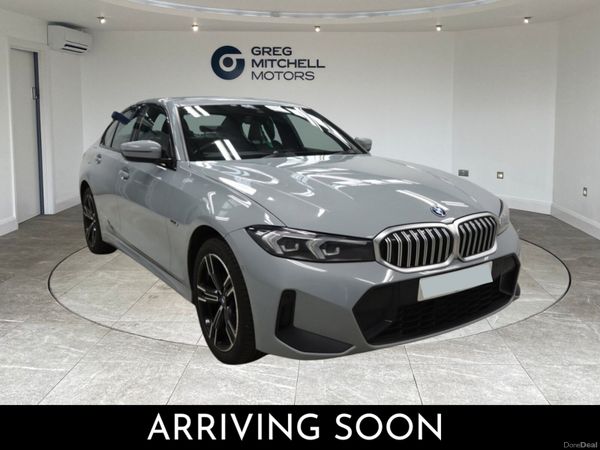 BMW 3-Series Saloon, Petrol Hybrid, 2023, Grey
