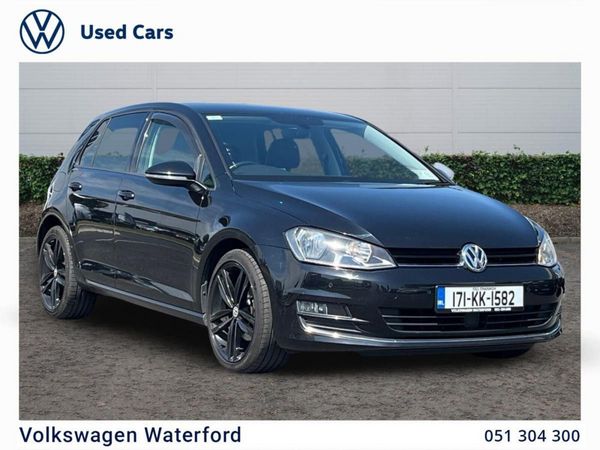 Volkswagen Golf Hatchback, Diesel, 2017, Black