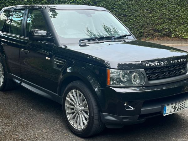 Land Rover Range Rover Sport SUV, Diesel, 2011, Black