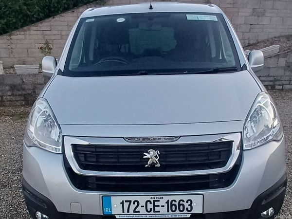 Peugeot Partner MPV, Diesel, 2017, Silver