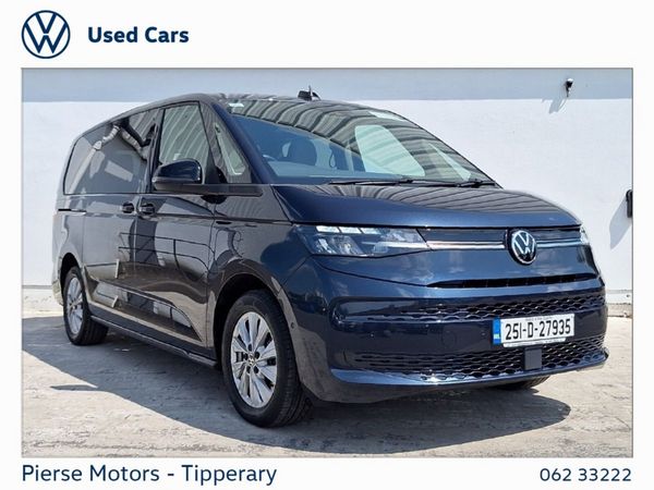Volkswagen Multivan MPV, Petrol Plug-in Hybrid, 2025, Blue