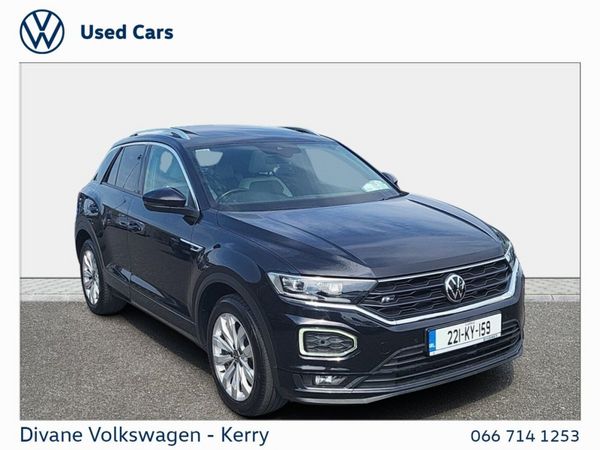 Volkswagen T-Roc SUV, Petrol, 2022, Black