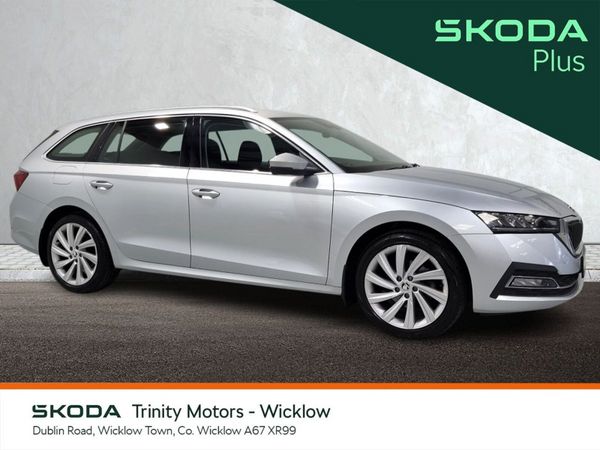 Skoda Octavia Estate, Petrol, 2024, Silver