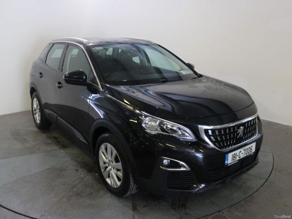 Peugeot 3008 MPV, Petrol, 2018, Black