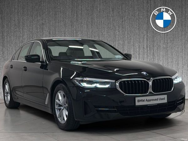 BMW 5-Series Saloon, Diesel, 2022, Black