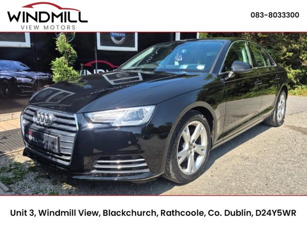 Audi A4 Saloon, Diesel, 2016, Black