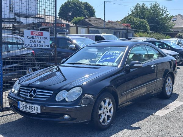 Mercedes-Benz CLK Coupe, Petrol, 2005, Black
