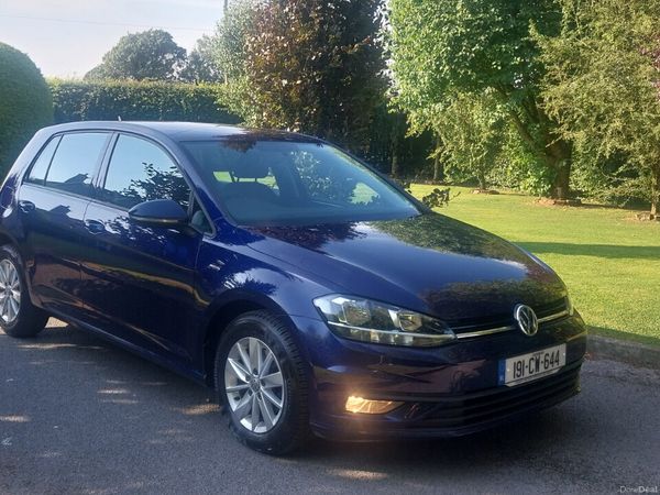 Volkswagen Golf Estate, Diesel, 2019, Blue