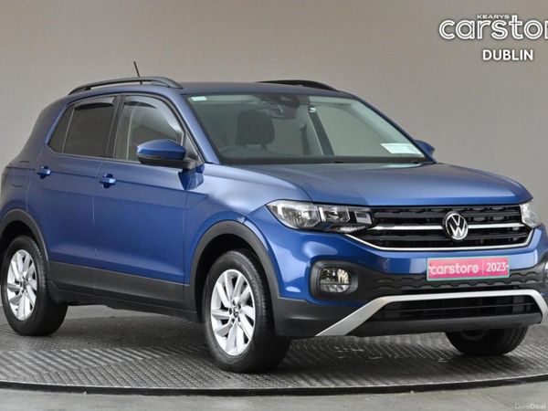 Volkswagen T-Cross SUV, Petrol, 2023, Blue