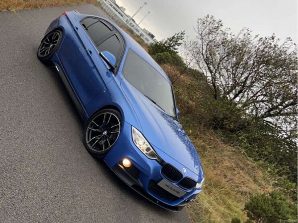 BMW 3-Series Saloon, Diesel, 2014, Blue