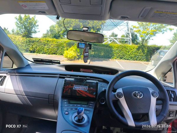 Toyota Prius Hatchback, Petrol Hybrid, 2011, Red