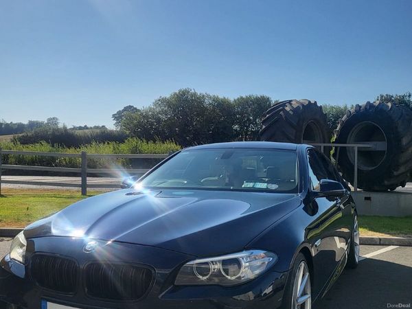 BMW 5-Series Saloon, Diesel, 2014, Black