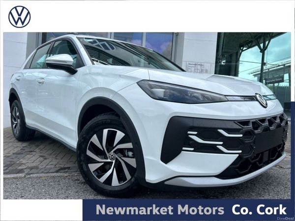 Volkswagen T-Roc SUV, Petrol Hybrid, 2026, White