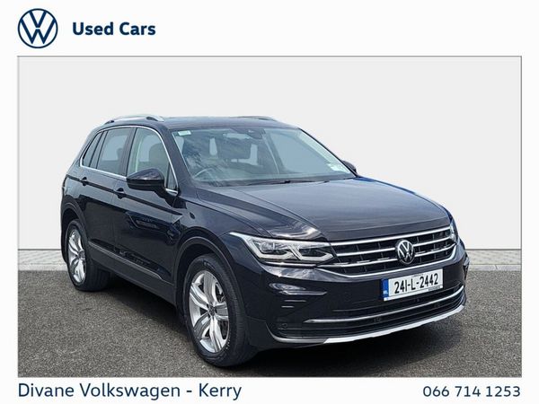 Volkswagen Tiguan SUV, Petrol Plug-in Hybrid, 2024, Black