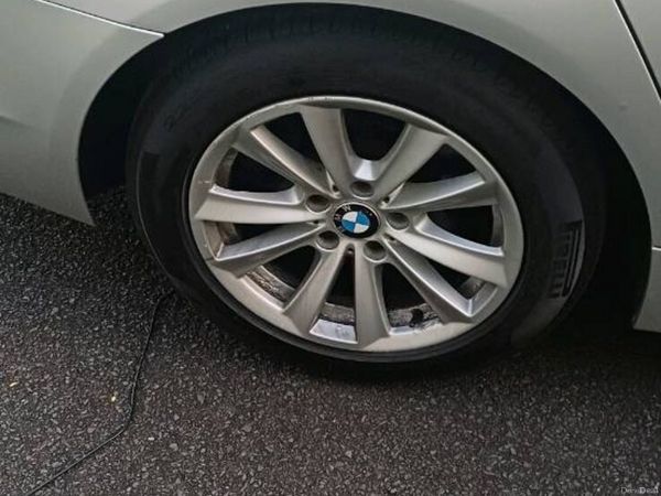 BMW 5-Series Saloon, Diesel, 2013, Silver