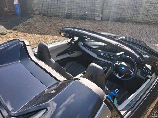 BMW i8 Convertible, Petrol Plug-in Hybrid, 2020, Grey