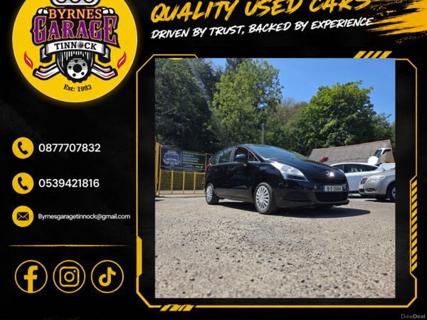 Peugeot 5008 MPV, Diesel, 2010, Black