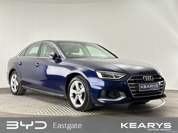 Audi A4 Saloon, Diesel, 2021, Blue