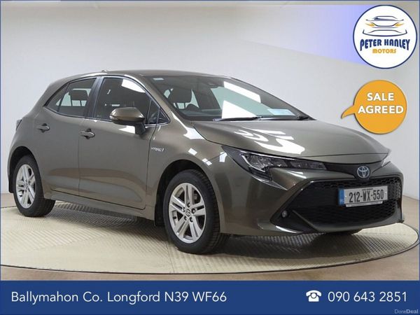 Toyota Corolla Hatchback, Petrol Hybrid, 2021, Green