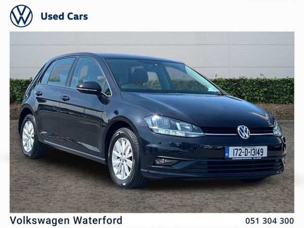 Volkswagen Golf Hatchback, Diesel, 2017, Black