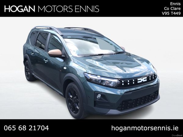 Dacia Jogger MPV, Petrol Hybrid, 2026, Green